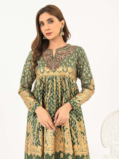 Limelight 2 Piece Stitched Embroidered Lawn Suit P8311SU - Green