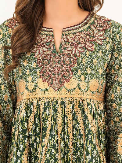 Limelight 2 Piece Stitched Embroidered Lawn Suit P8311SU - Green