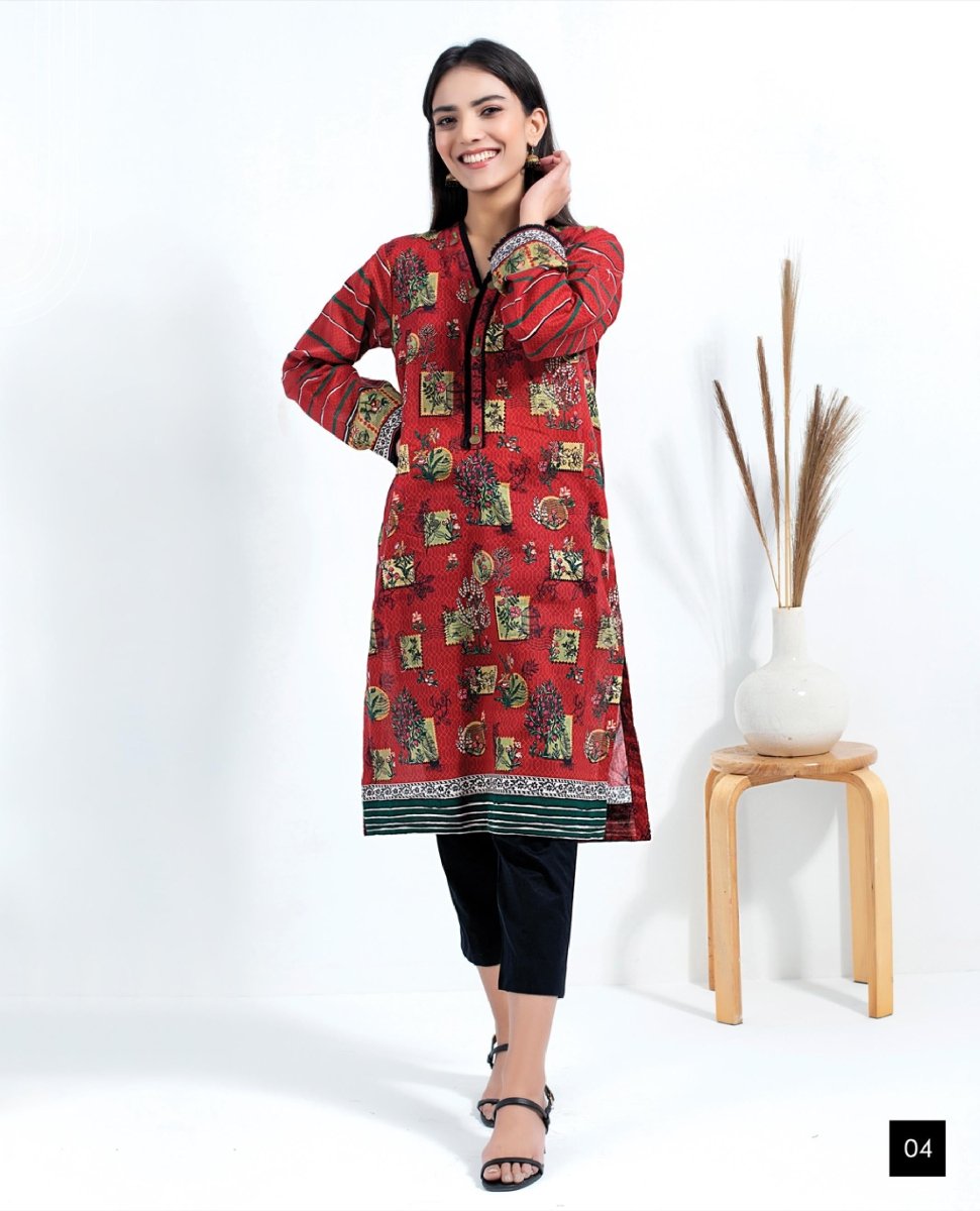 Lakhani 1 Piece Stitched Printed Lawn Shirt PK-2130