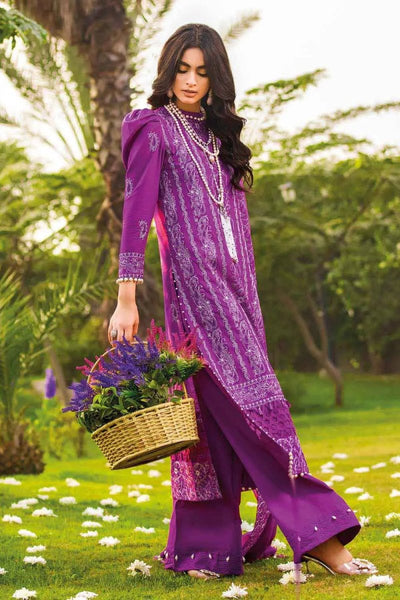 Gul Ahmed 3PC Premium Embroidered Lawn Unstitched Suit PM-22015