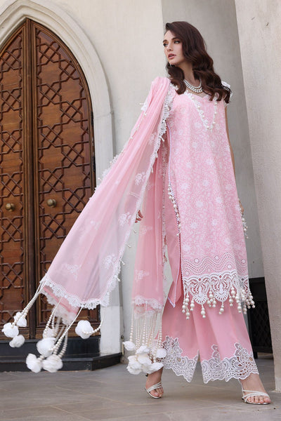 Gul Ahmed 3 Piece Unstitched Schiffli Embroidered Lawn Suit with Schiffli Embroidered Chiffon Dupatta PM-52051