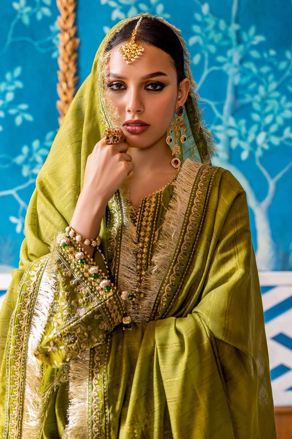 Gul Ahmed 3PC Unstitched Cotton Net Suit with Zari Dupatta PRW-32070