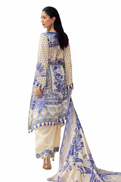 Gul Ahmed 3PC Unstitched Printed Silk Suit S-42003