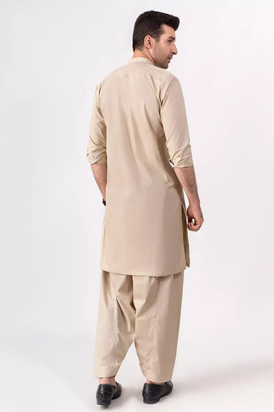 Gul Ahmed Ready to Wear Beige Suit SKS-163