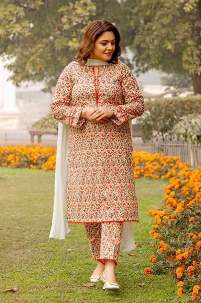 Gul Ahmed 1PC Printed Lawn Unstitched Shirt SL-42002