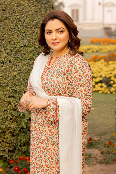 Gul Ahmed 1PC Printed Lawn Unstitched Shirt SL-42002