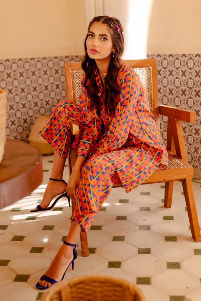 Gul Ahmed 1PC Printed Lawn Unstitched Shirt SL-42023