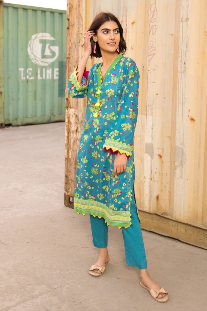 Gul Ahmed 1PC Digital Printed Lawn Shirt SL-925-B