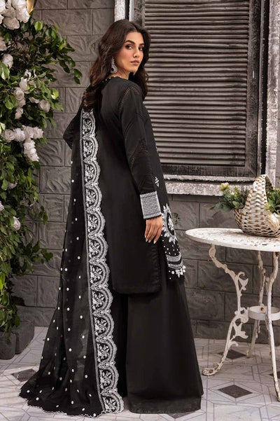 Gul Ahmed 3PC Embroidered Lawn Unstitched Suit with Embroidered Paper Cotton Dupatta - SP-42003