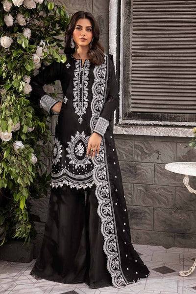 Gul Ahmed 3PC Embroidered Lawn Unstitched Suit with Embroidered Paper Cotton Dupatta - SP-42003