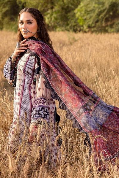 Gul Ahmed 3 Piece Unstitched Embroidered Printed Lawn Suit SP-52069