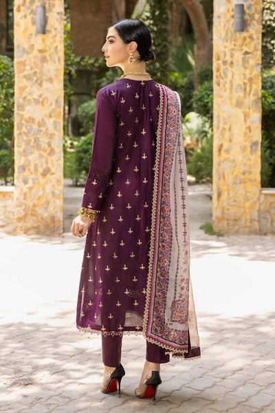 Gul Ahmed 3PC Embroidered Cambric Unstitched Suit with Tissue Silk Dupatta SSM-32033
