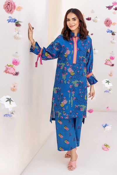 Gul Ahmed 2PC Printed Cambric Unstitched Suit TCN-32002