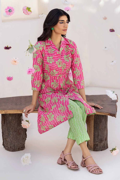 Gul Ahmed 2PC Printed Cambric Unstitched Suit TCN-32003