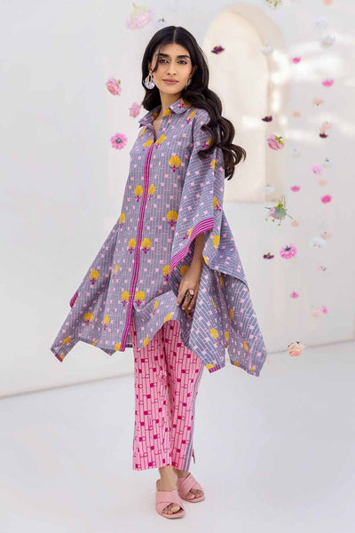 Gul Ahmed 2PC Printed Cambric Unstitched Suit TCN-32007