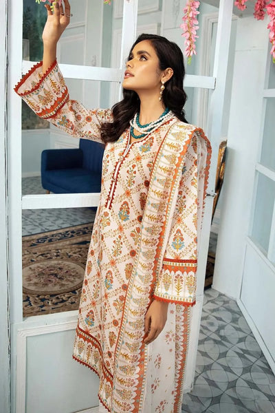 Gul Ahmed 2PC Unstitched Printed Lawn Suit TL-22035 A