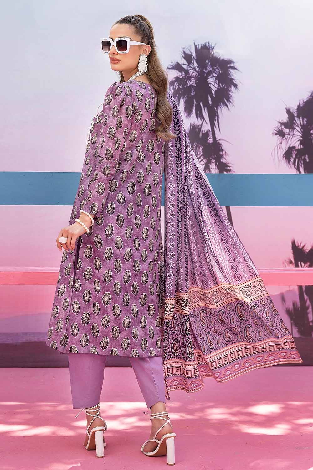 Gul Ahmed 2PC Lawn Printed Unstitched Suit TL-32080 B
