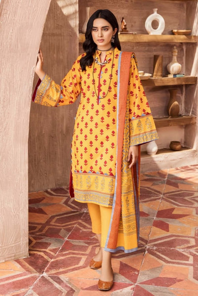 Gul Ahmed 2 Piece Unstitched Lawn Printed Suit TL-337-A