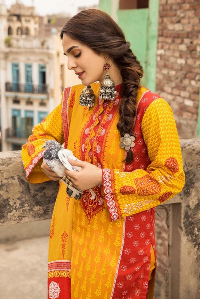 Gul Ahmed 2PC Unstitched Lawn Suit TL-365