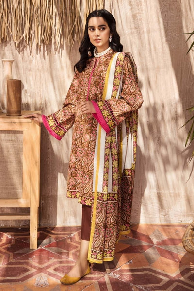 Gul Ahmed 2 Piece Unstitched Lawn Printed Suit TL-366-A