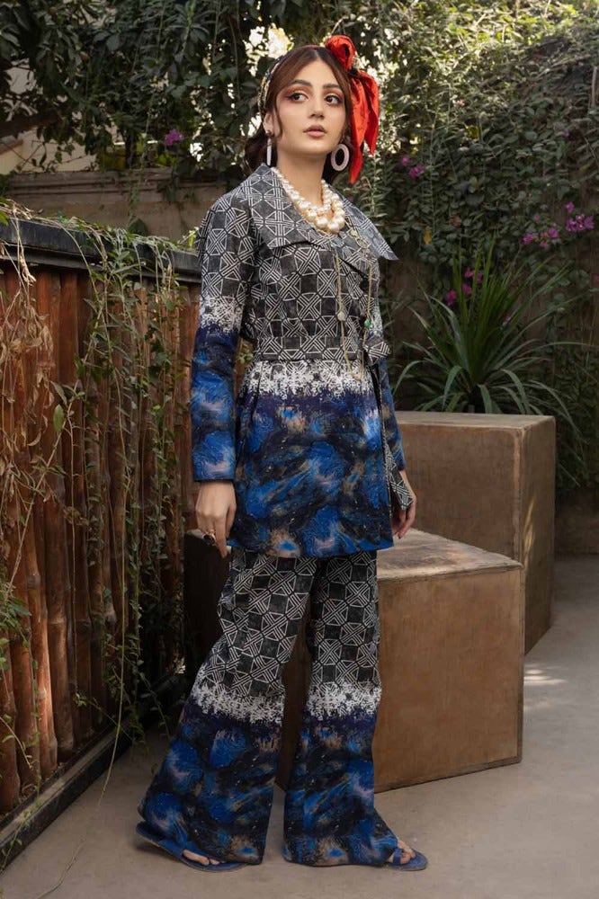 Gul Ahmed 2PC Printed Unstitched Lawn Suit TL-42020