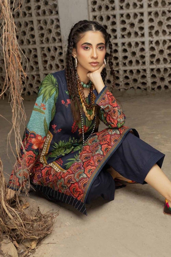 Gul Ahmed 2PC Printed Unstitched Lawn Suit TL-42030