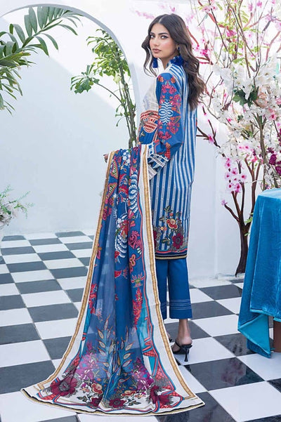 Gul Ahmed 2PC Printed Unstitched Lawn Suit TL-42033