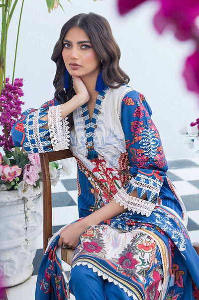 Gul Ahmed 2PC Printed Unstitched Lawn Suit TL-42033