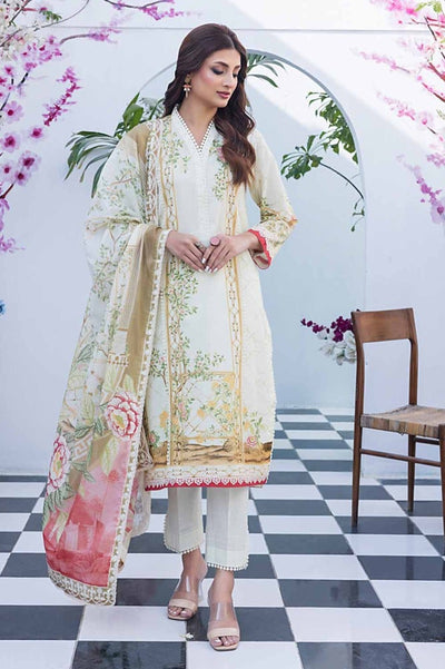 Gul Ahmed 2PC Printed Unstitched Lawn Suit TL-42034