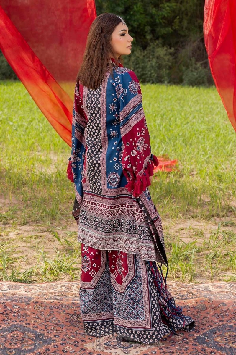 Gul Ahmed 2 Piece Unstitched Printed Lawn Suit TL-52145