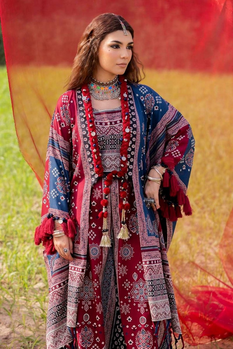 Gul Ahmed 2 Piece Unstitched Printed Lawn Suit TL-52145