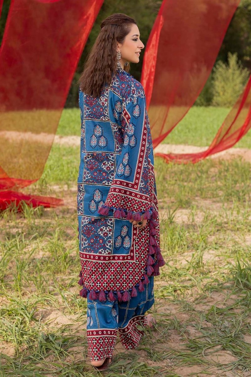 Gul Ahmed 2 Piece Unstitched Printed Lawn Suit TL-52147