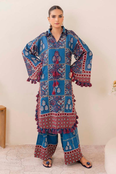 Gul Ahmed 2 Piece Unstitched Printed Lawn Suit TL-52147