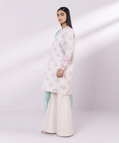 Sapphire 3 Piece Stitched Embroidered Jacquard Suit - U3PE-JQ24V2-8