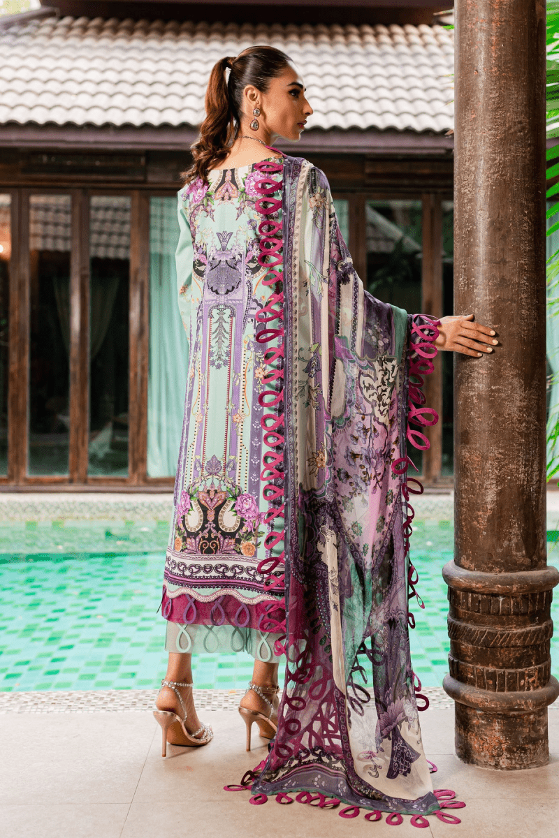 Jade Classic 3 Piece Unstitched Digital Printed Lawn Suit - UDC-20432 B