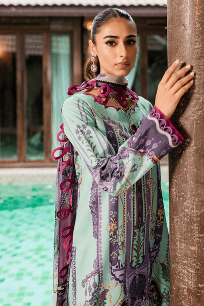 Jade Classic 3 Piece Unstitched Digital Printed Lawn Suit - UDC-20432 B