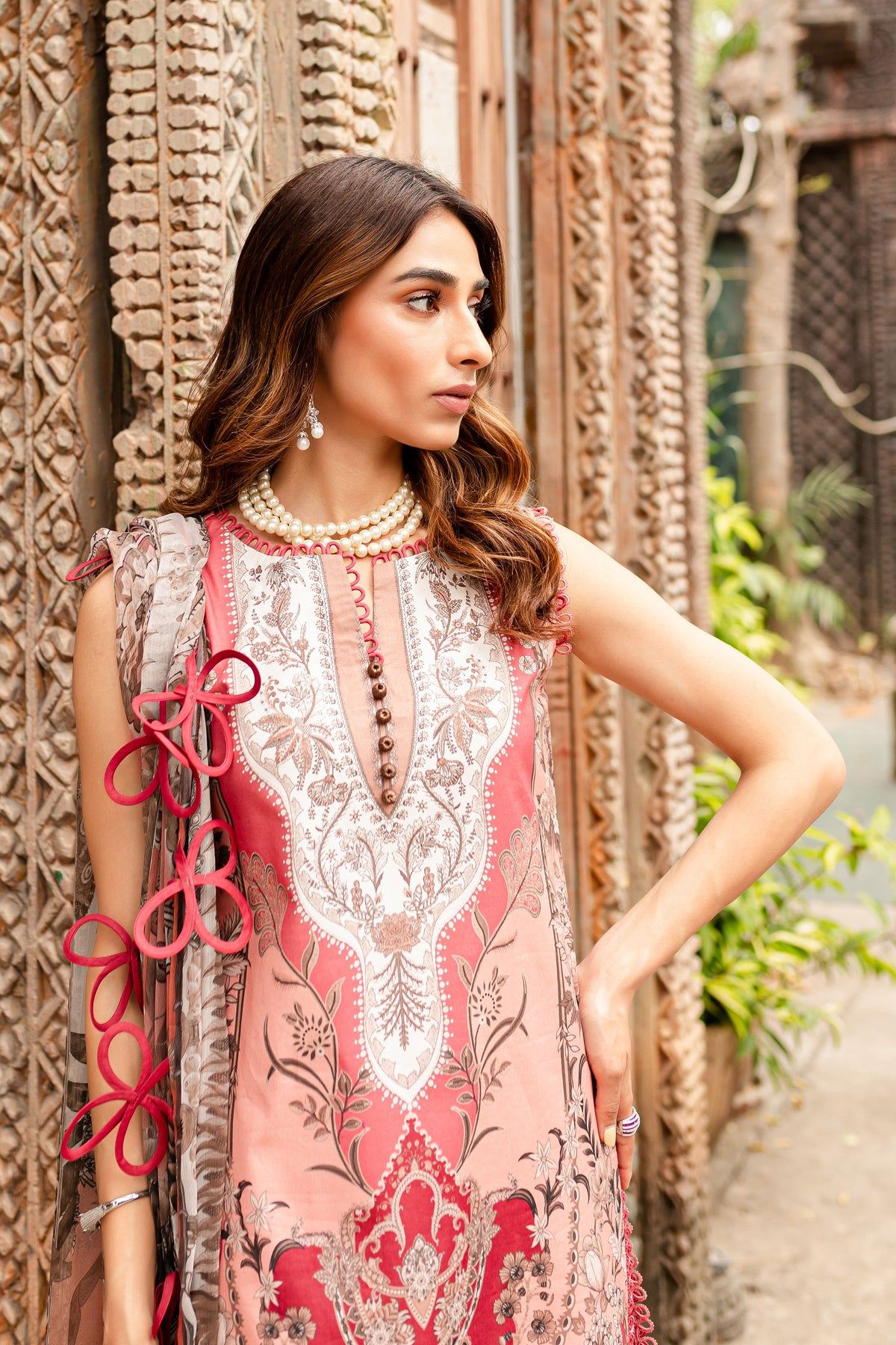 Jade Classic 3 Piece Unstitched Digital Printed Lawn Suit - UDC-20436 B