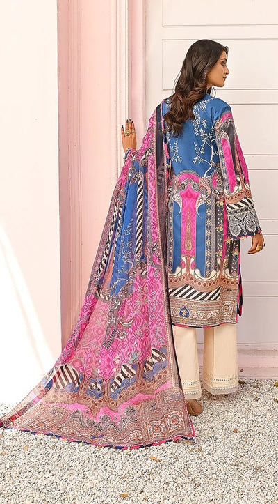 Anaya 3 Piece Unstitched Digital Printed Lawn Suit - VP23-06-RAMALA