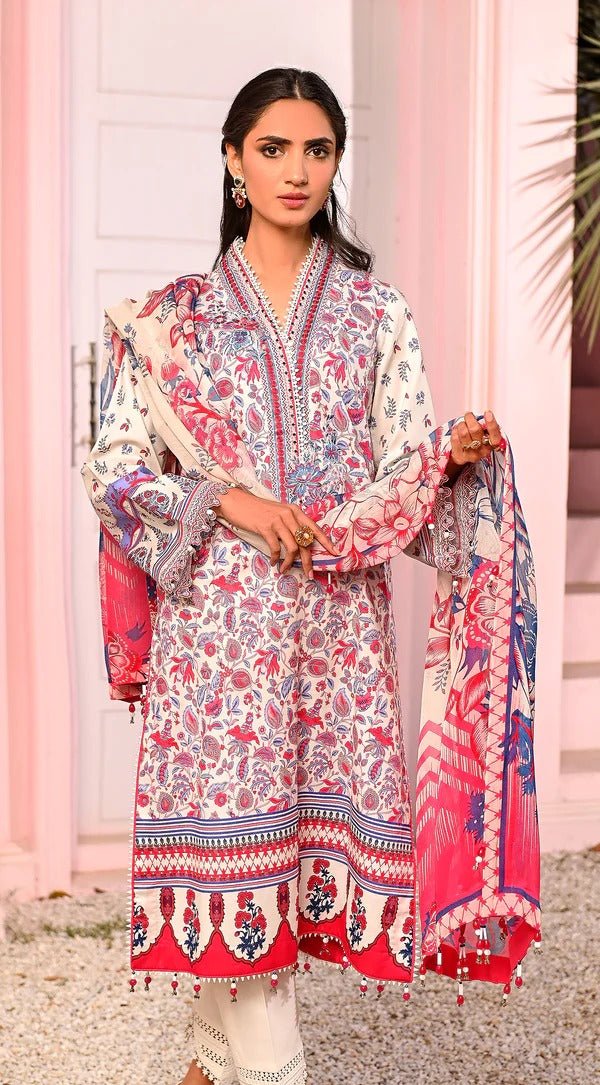 Anaya 3 Piece Unstitched Digital Printed Lawn Suit - VP23-12-MARIANNA