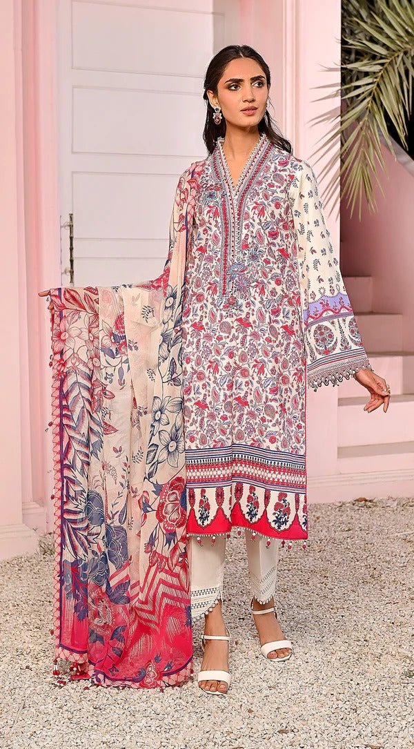 Anaya 3 Piece Unstitched Digital Printed Lawn Suit - VP23-12-MARIANNA