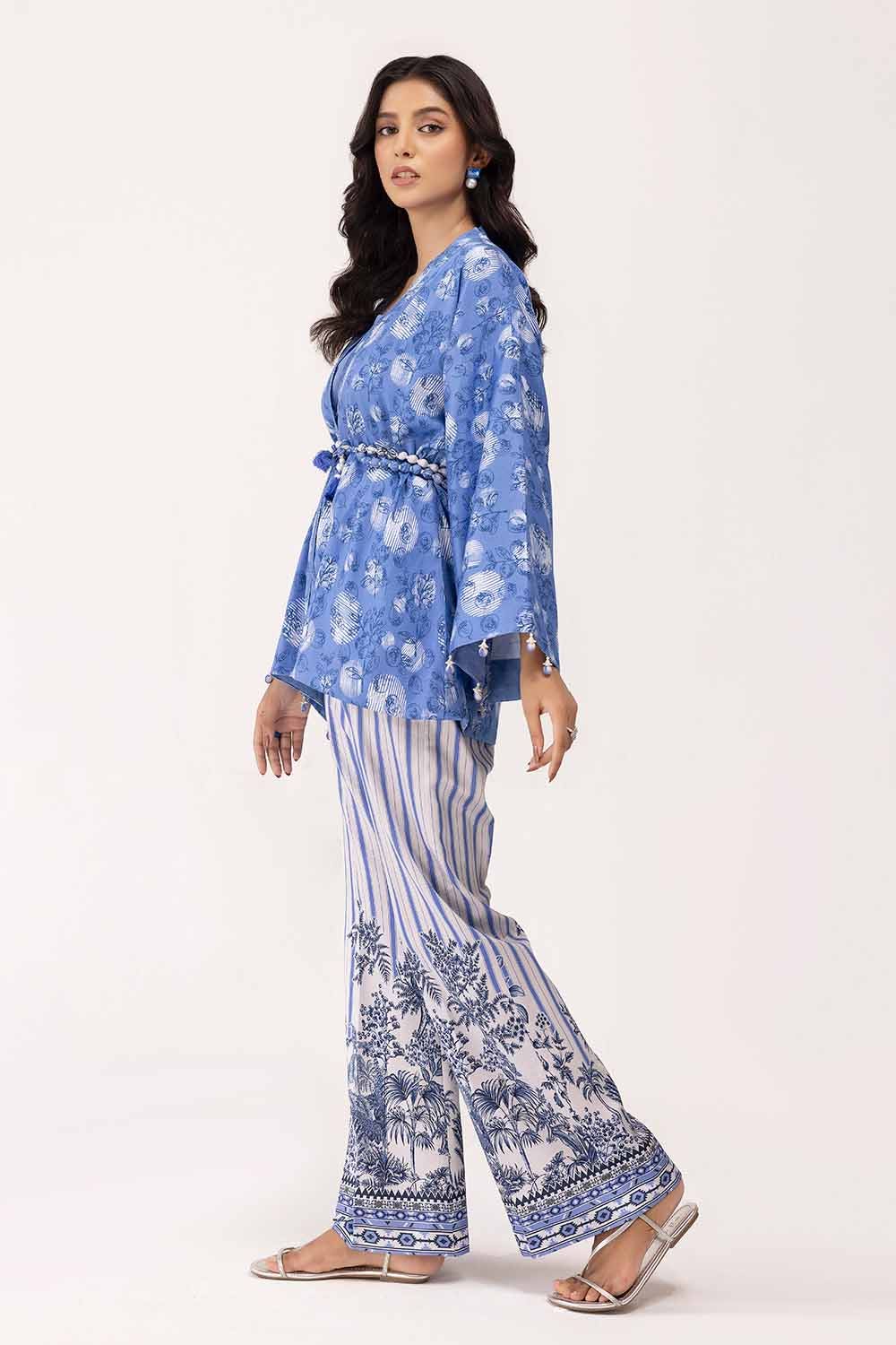 Gul Ahmed 2PC Unstitched Printed Cotail Suit VT-42004