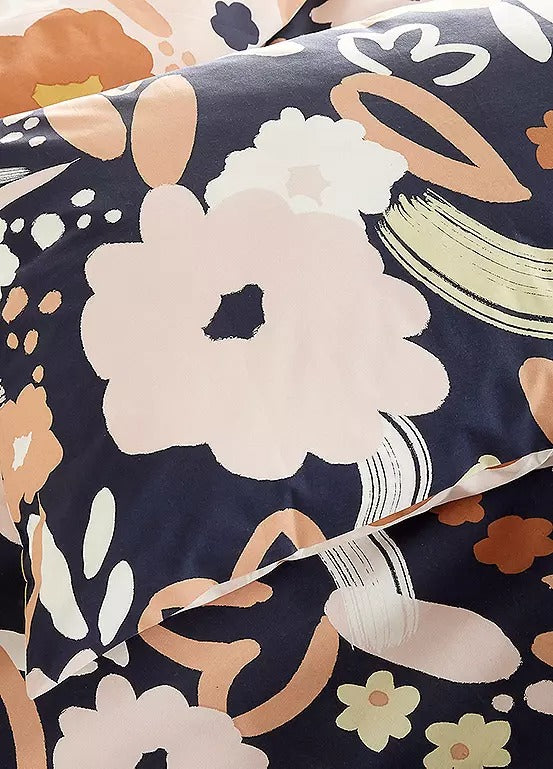 Vantona Essentials Floral Blush Duvet Cover Set - Multi