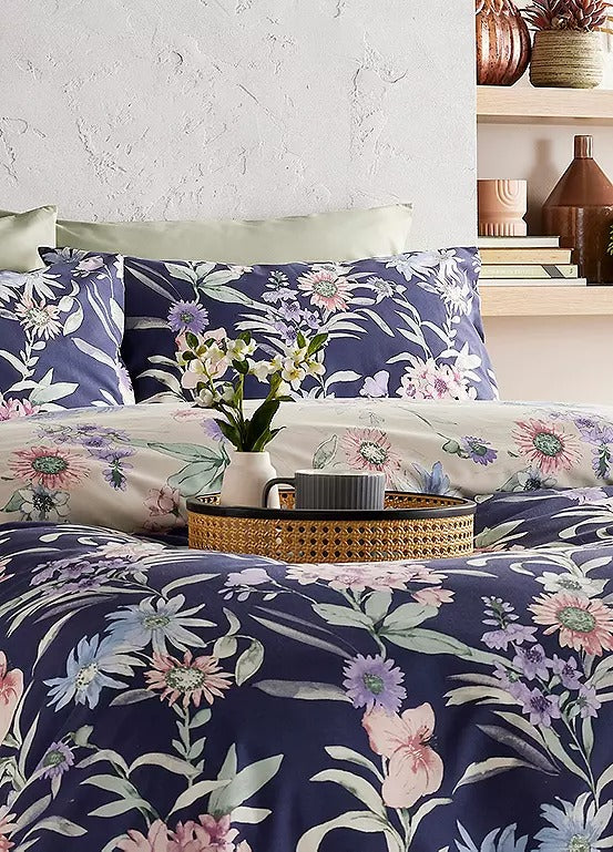 Vantona Essentials Sherry Floral Duvet Cover Set - Multi