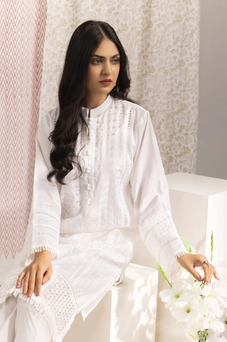 Gul Ahmed 01 Piece Stitched Chic Attire Embroidered Shirt WGK-CMS-DE-862