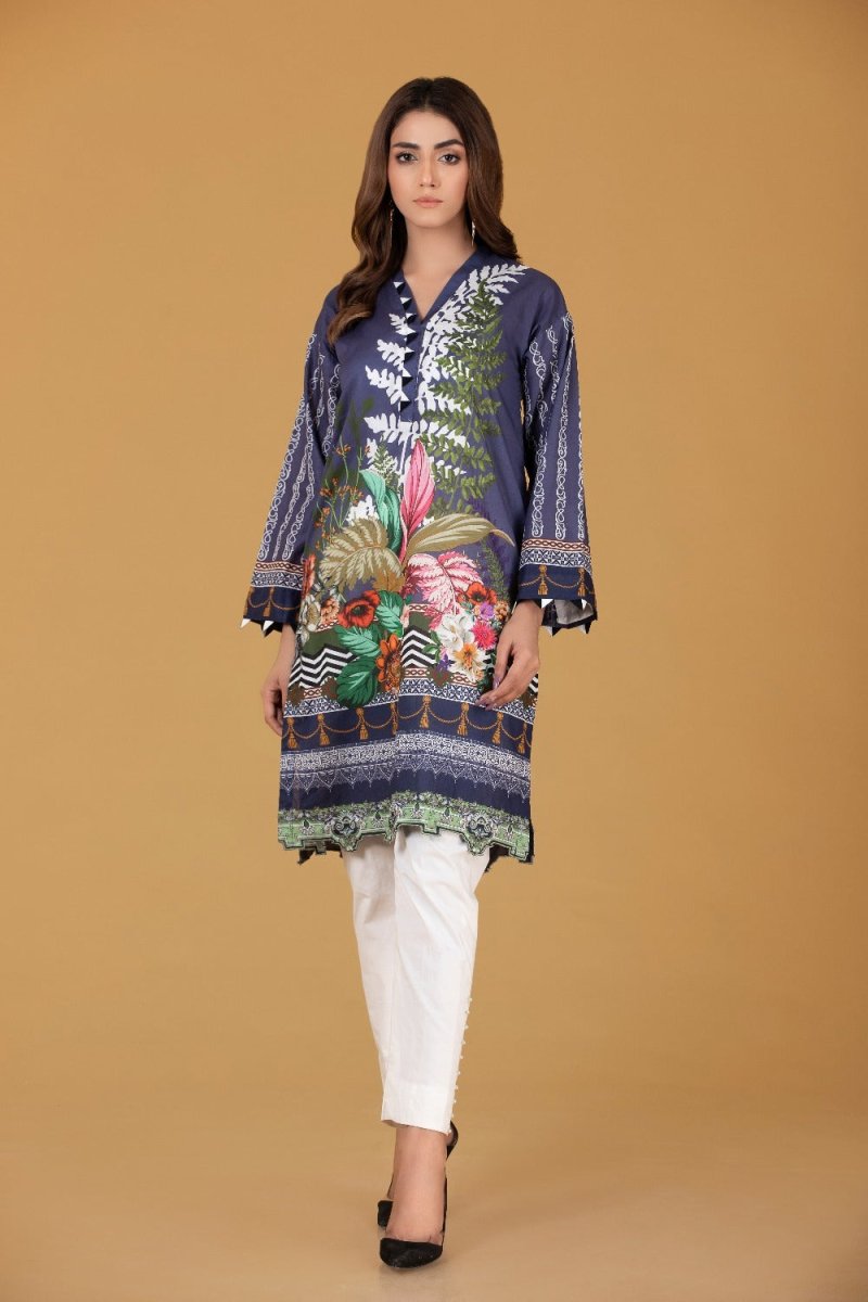 Gul Ahmed Ready To Wear Lawn Digital Printed Shirt WGK-CMS-DP-302