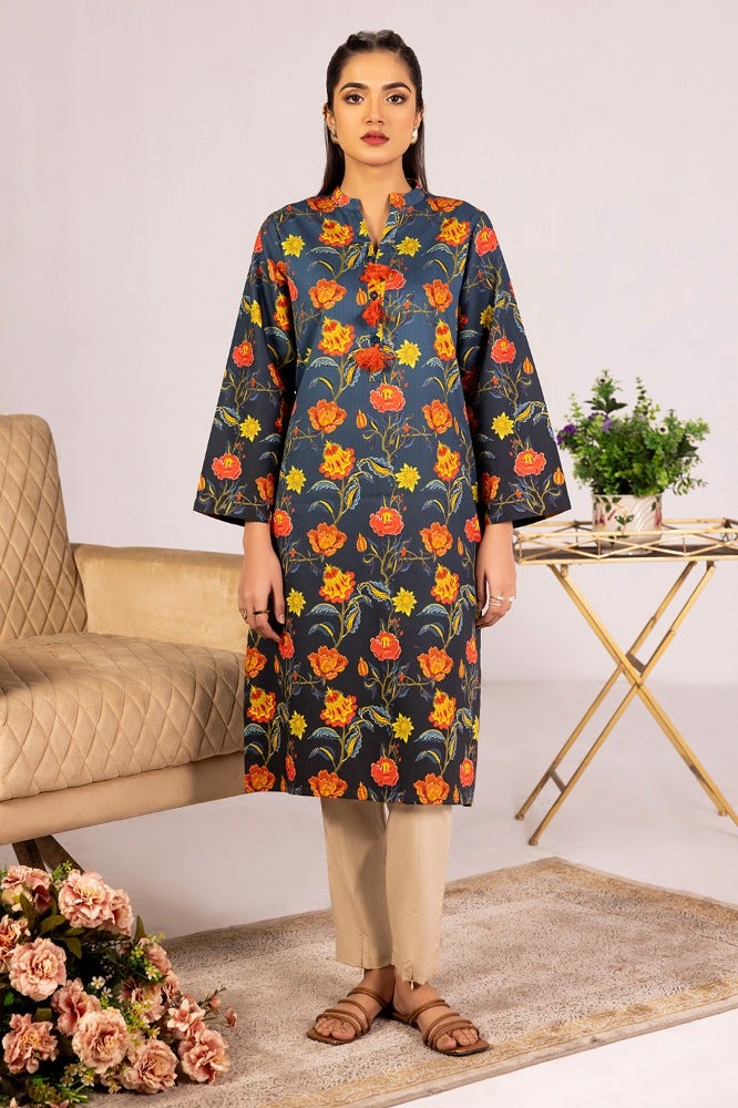 Gul Ahmed 01 Piece Stitched Corduroy Printed Shirt WGK-CRW-DP-3050