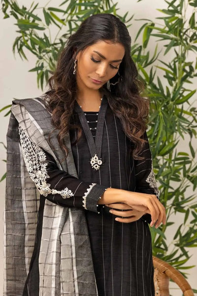 Gul Ahmed 02 Piece Stitched Needle Craft Embellished Shirt and Dupatta WGK-JQS-DE-1267