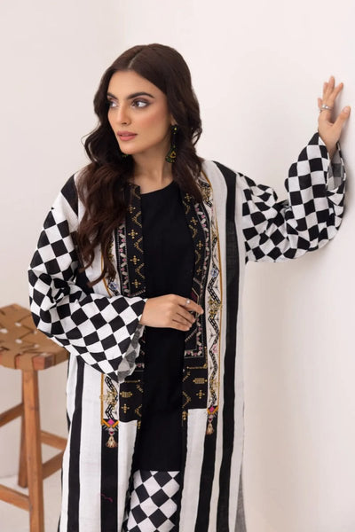 Gul Ahmed Kaaj 02 Piece Stitched Printed Melody Printed Shirt And Trouser WGK-KDW-DP-1766