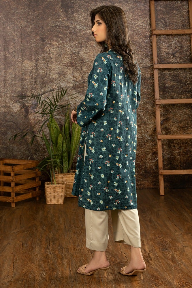 Gul Ahmed Stitched 01 Piece Khaddar Printed Shirt WGK-KDW-DP-2915