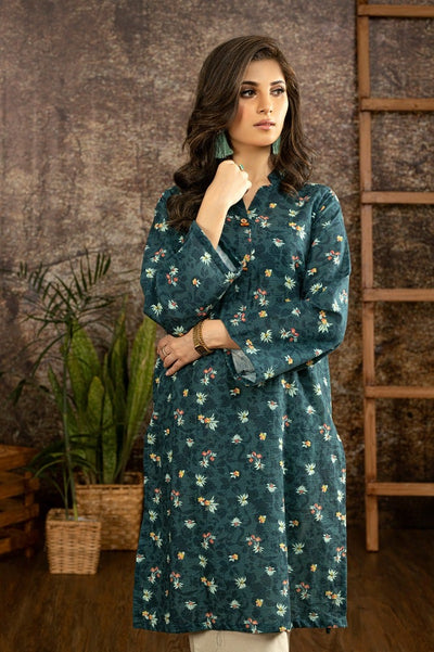 Gul Ahmed Stitched 01 Piece Khaddar Printed Shirt WGK-KDW-DP-2915